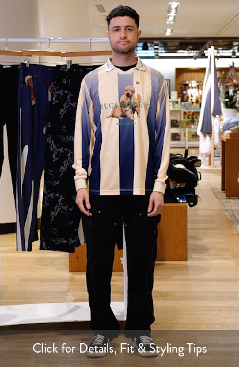 Thugs Need Hugs Graphic Club Jersey, sales video thumbnail