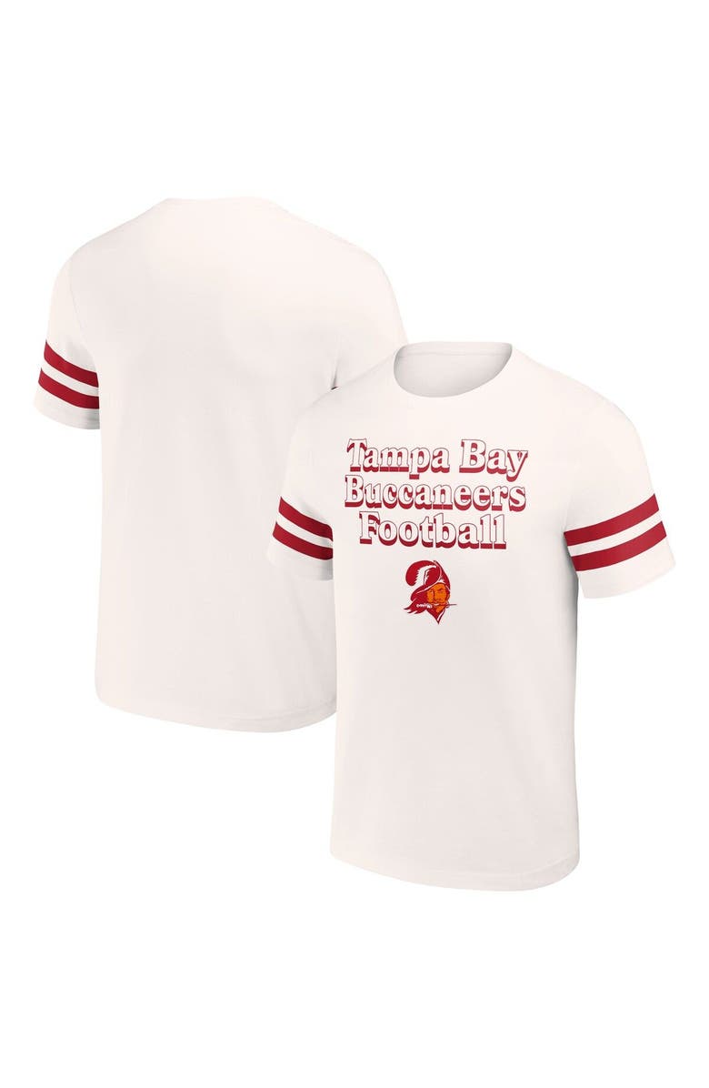 NFL X DARIUS RUCKER Men's NFL x Darius Rucker Collection by Fanatics Cream Tampa Bay Buccaneers Vintage T-Shirt, Main, color, 