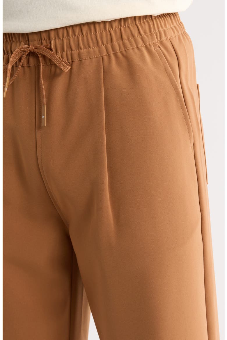 Veloce Cotton Neoprene Track Pants, Alternate, color, TAN