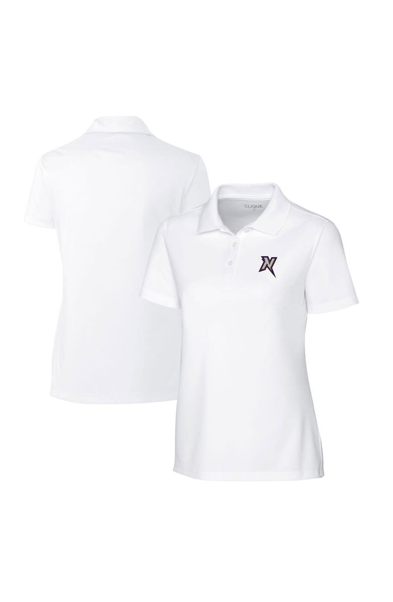 Cutter & Buck Women's Cutter & Buck White Northwest Arkansas Naturals Clique Spin Eco Performance Pique Women's Polo, Main, color, White