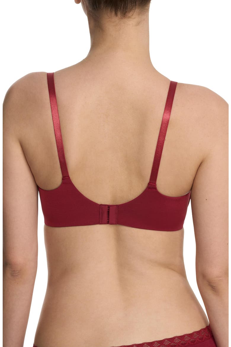 Liquid Full Fit Balconette T-Shirt Bra, Alternate, color, DK RED