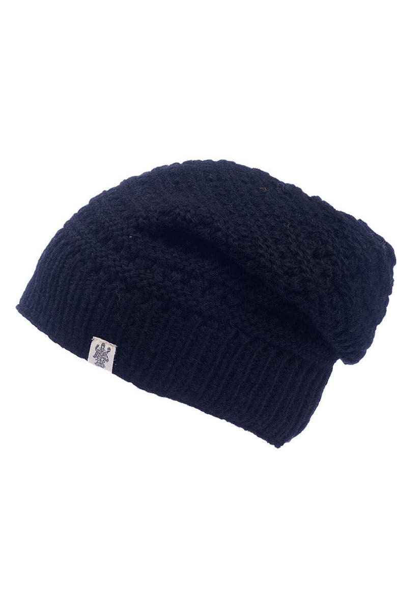 Nirvanna Designs Boho Slouch, Main, color, Black