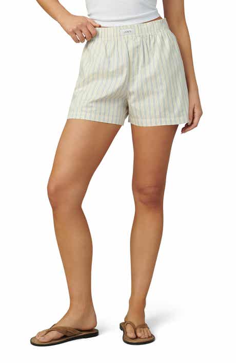 The High Rise Cotton Boxer Shorts