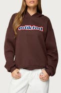 EDIKTED Sweet Treat Logo Oversize Hoodie