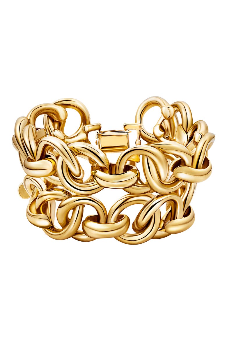 Love Link Bracelet, Main, color, 14K GOLD