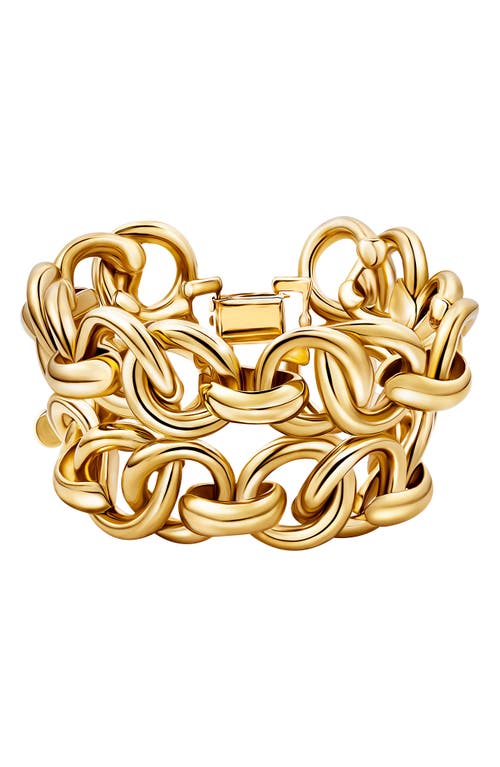 CHRISTINA CARUSO Love Link Bracelet in 14K Gold  product