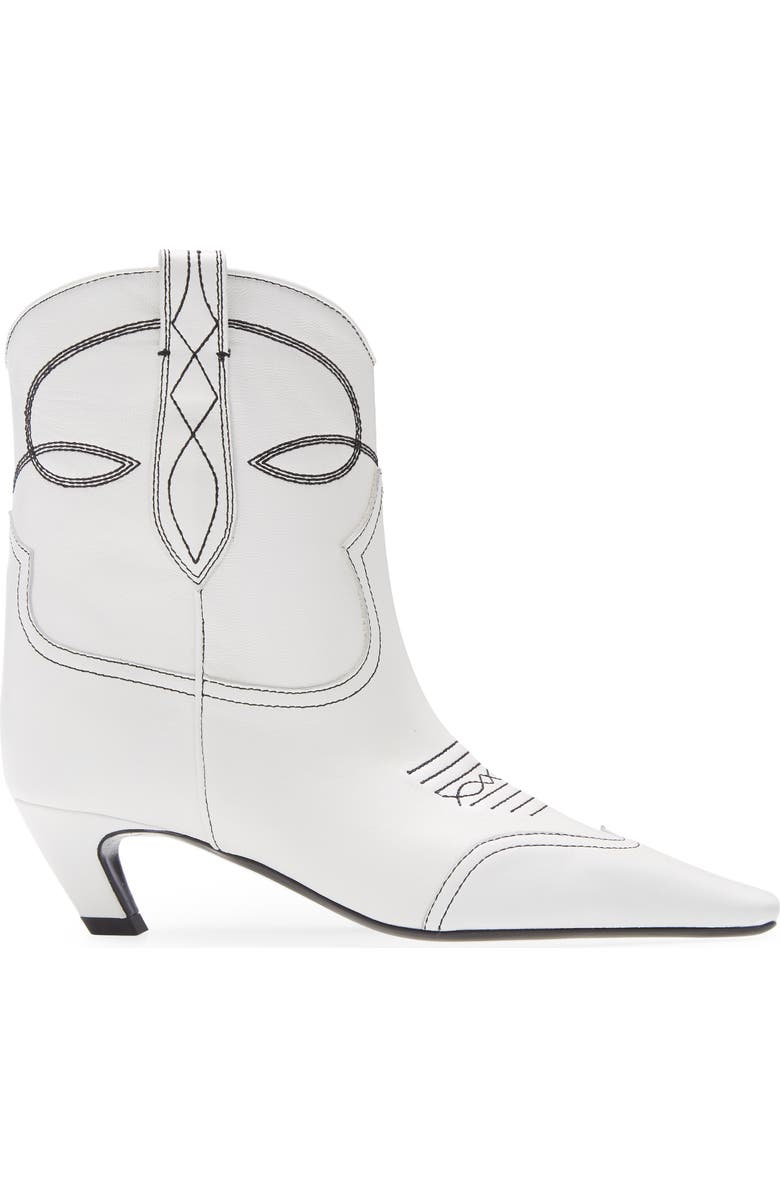 Khaite Dallas Short Western Boot, Alternate, color,