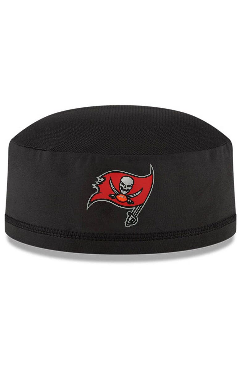 New Era Men's New Era Black Tampa Bay Buccaneers NFL Training Skully Cap, Alternate, color, 