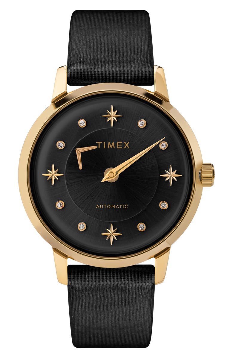 Timex Crystal Opulence 38mm Leather Strap Watch Timex Women main image 2