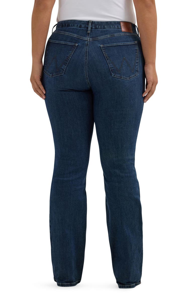 Bespoke High Waist Bootcut Jeans, Alternate, color, LACEY