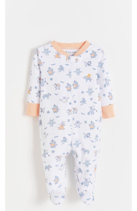 Halloween Zip Footed Pajama for Infant