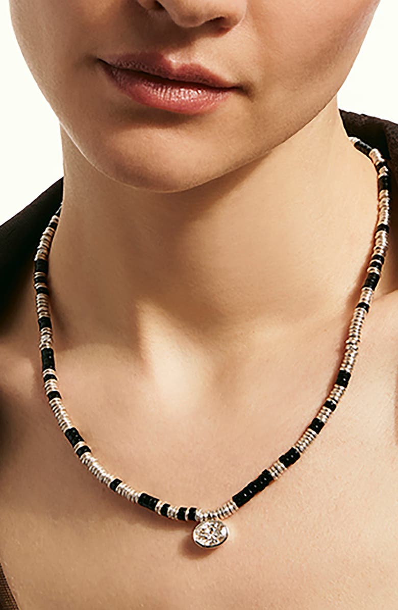 John Hardy Lovestruck<sup>™</sup> Heishi Lab Grown Diamond Necklace, Alternate, color, 