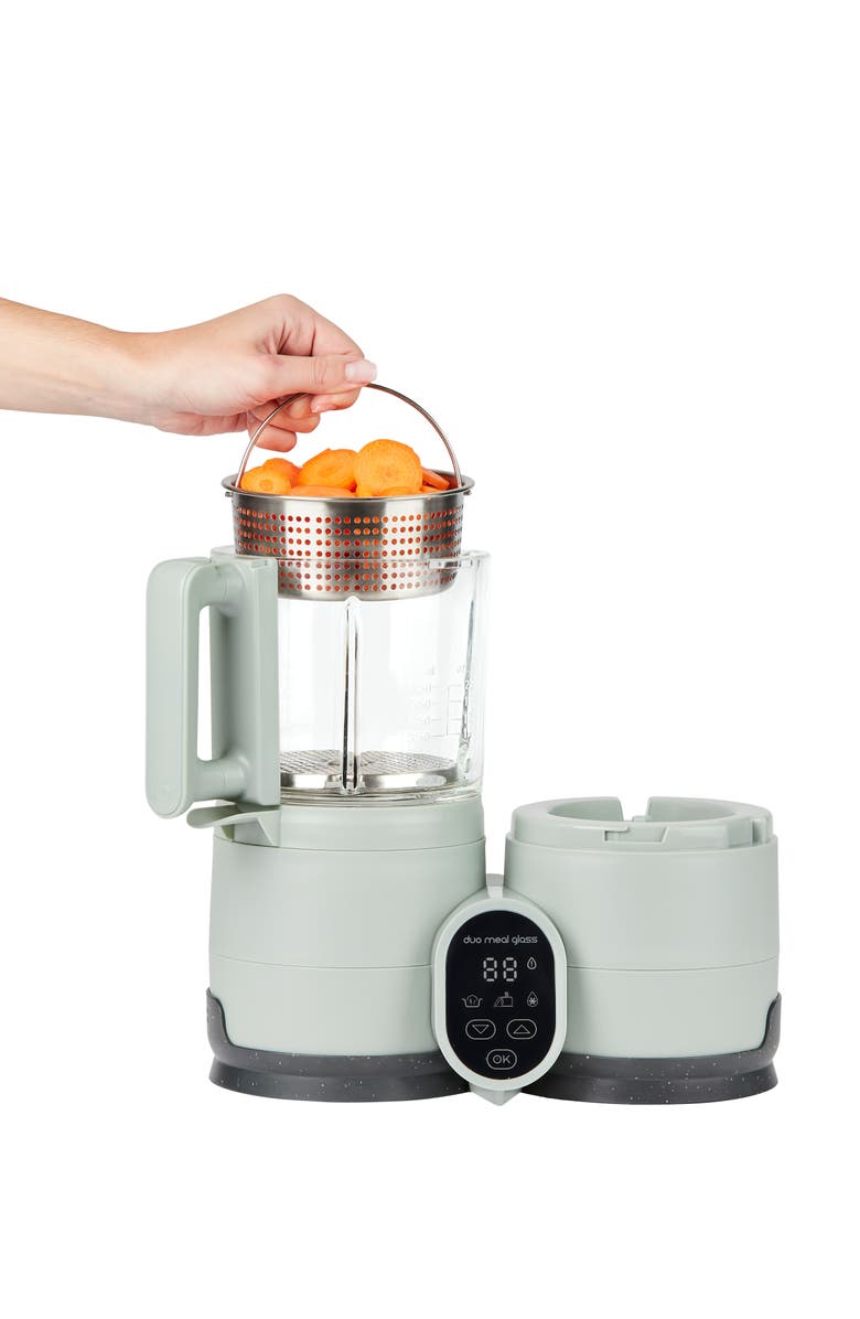 Babymoov Duo Meal Glass Pro Baby Food Maker, Alternate, color, Celadon Green