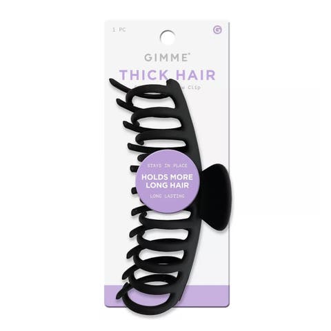 XL Barrel Claw Clip for Thick Hair