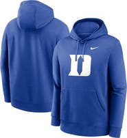 Nike Men's Nike Royal Duke Blue Devils Primetime Evergreen Club Fleece Pullover Hoodie