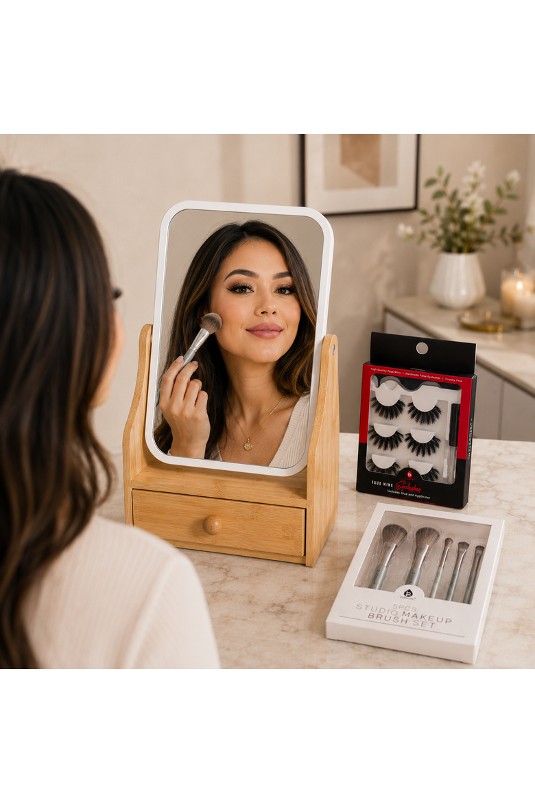 Glamour Essentials Bundle 3 piece set, Alternate, color, Beige