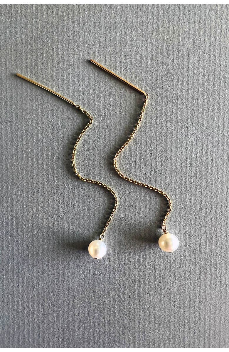 Astor & Orion Paloma Pearl Threaders, Alternate, color, Gold