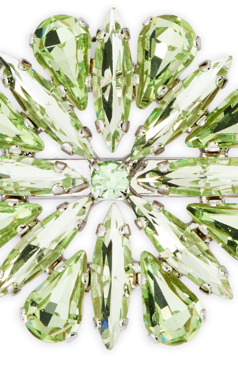 Simone Rocha Crystal Blossom Hair Clip, Alternate, color, 