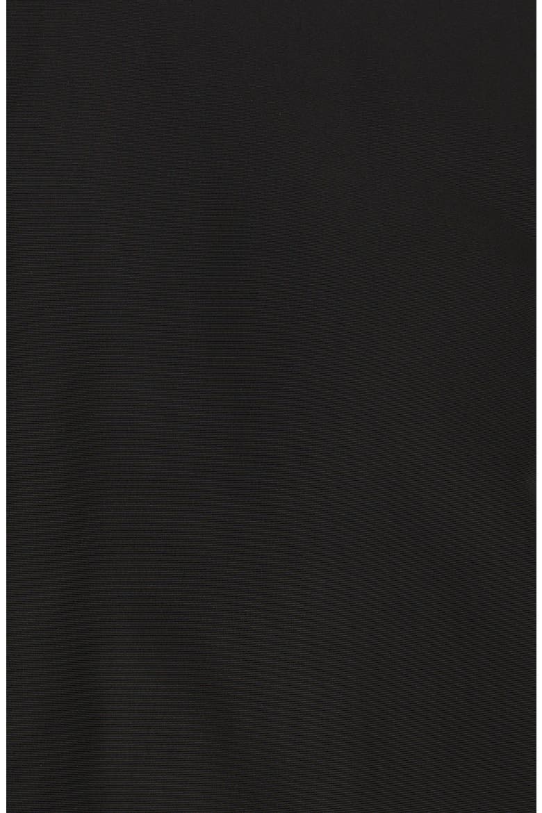 Classic Fit Microfaille Raincoat, Alternate, color, BLACK