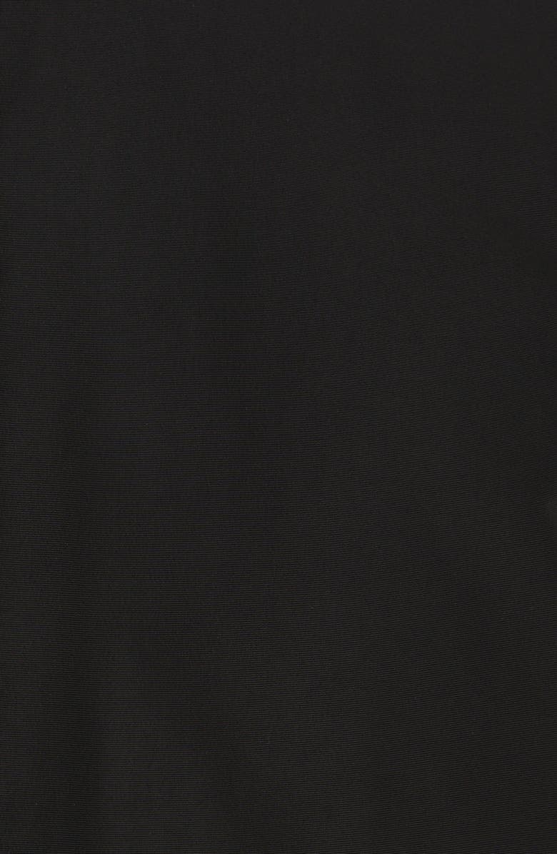 TOM FORD Classic Fit Microfaille Raincoat, Alternate, color, Black