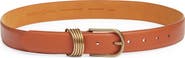 Treasure & Bond Parker Brass Hoop Leather Belt