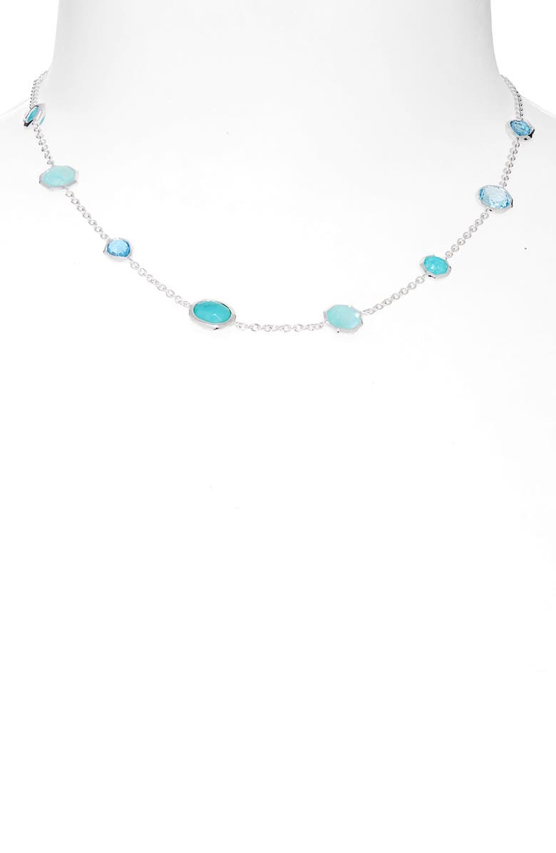 Ippolita Rock Candy Mini Station Necklace, Alternate, color, 