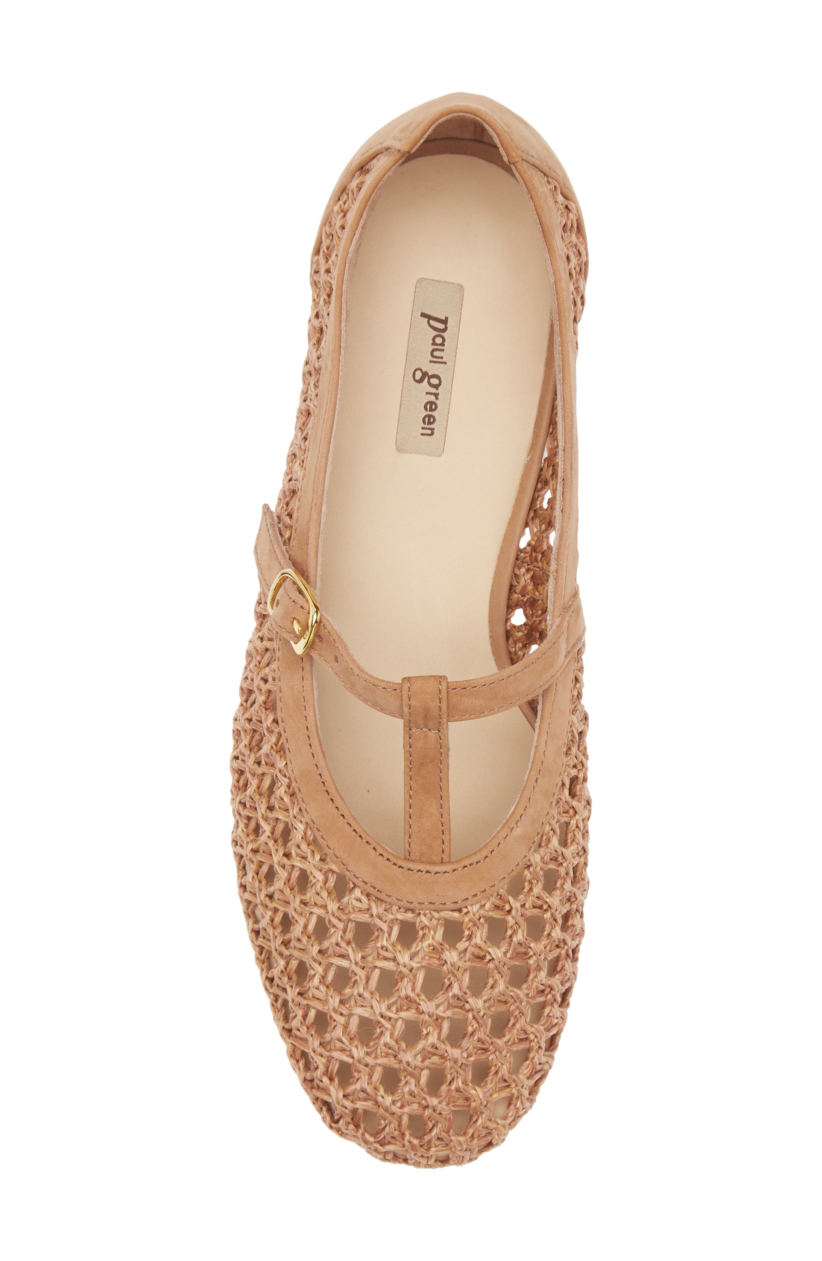 Anabele Mary Jane Flat, Alternate, color, DIVA ROYAL SISAL NUBUCK