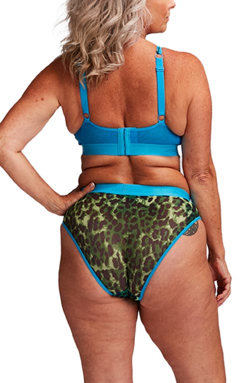Lemonade Dolls The Soft Mesh Leopard Print Fuller Cup Bralette