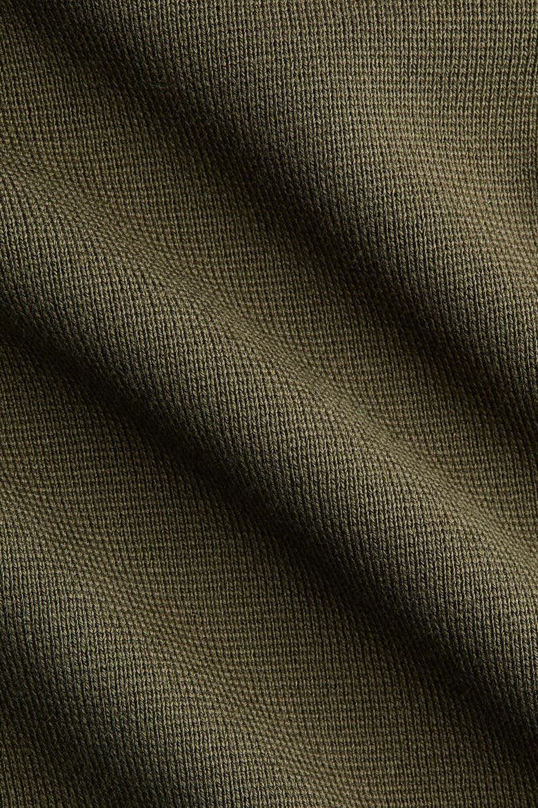 Mock Turtleneck Top, Alternate, color, Dark khaki green