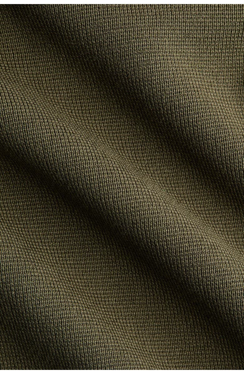 H&M Turtleneck Top, Alternate, color, Dark Khaki Green