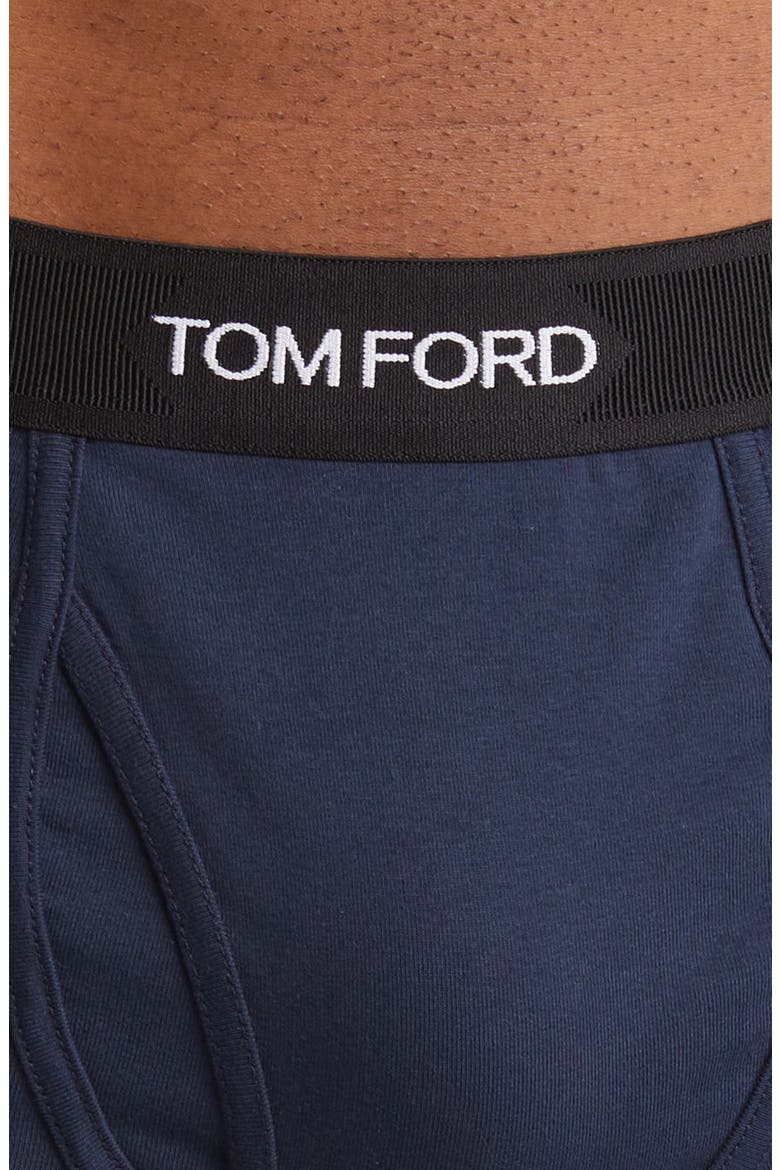 Cotton Stretch Jersey Boxer Briefs, Alternate, color, NAVY