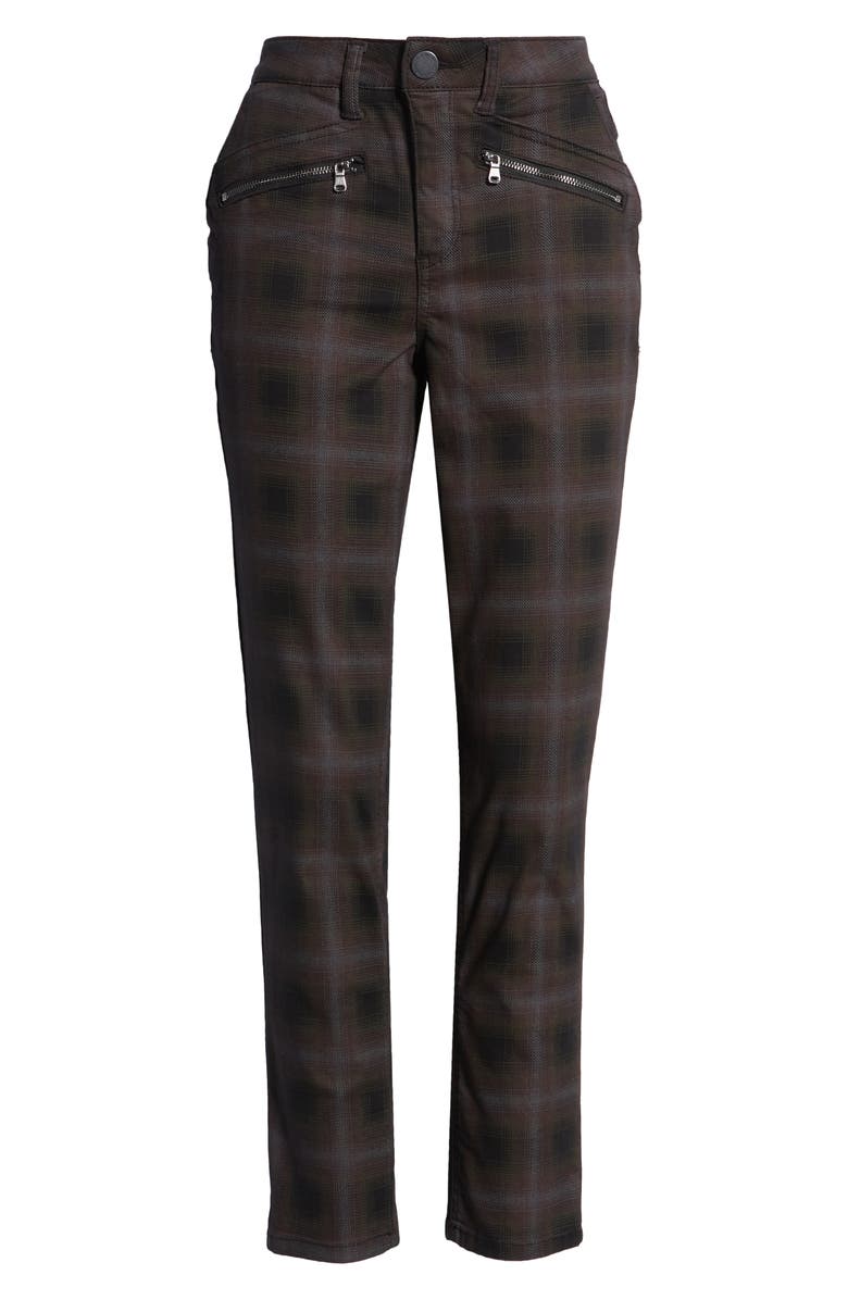 Wit & Wisdom 'Ab'Solution Plaid Ankle Trousers, Alternate, color,