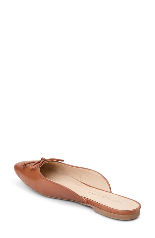 Jack Rogers Ginny Flat Mule In Cognac