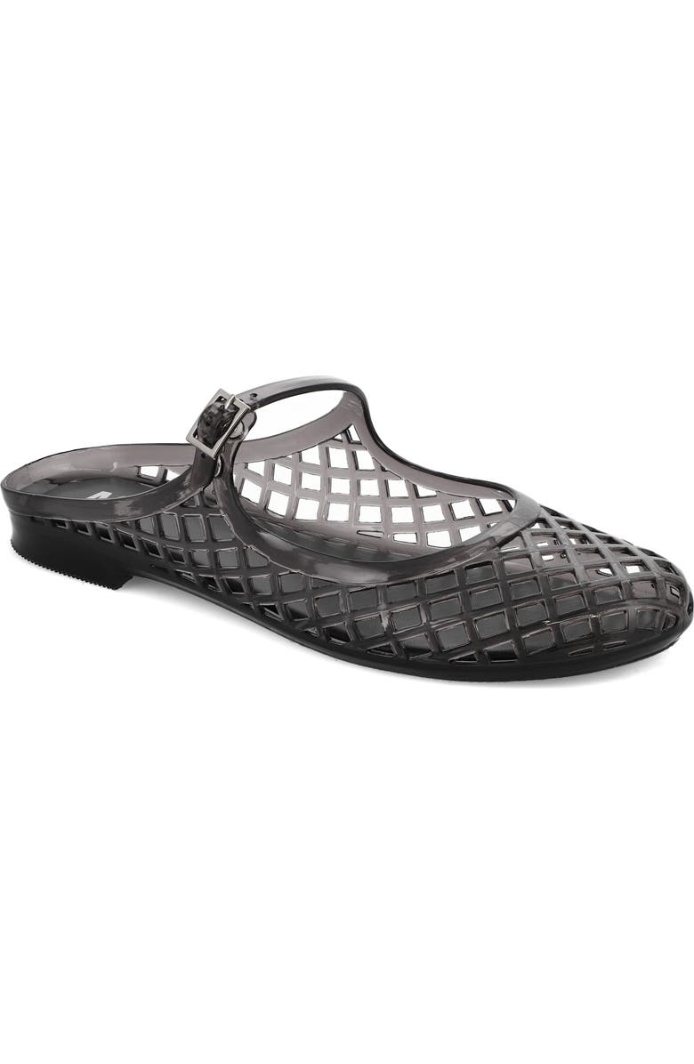 MIA Cherri Buckle Strap Flat, Main, color, Black