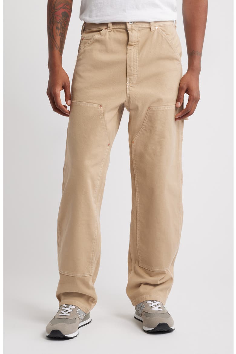 Double Knee Pants, Main, color, ANTIQUE KHAKI DUCK
