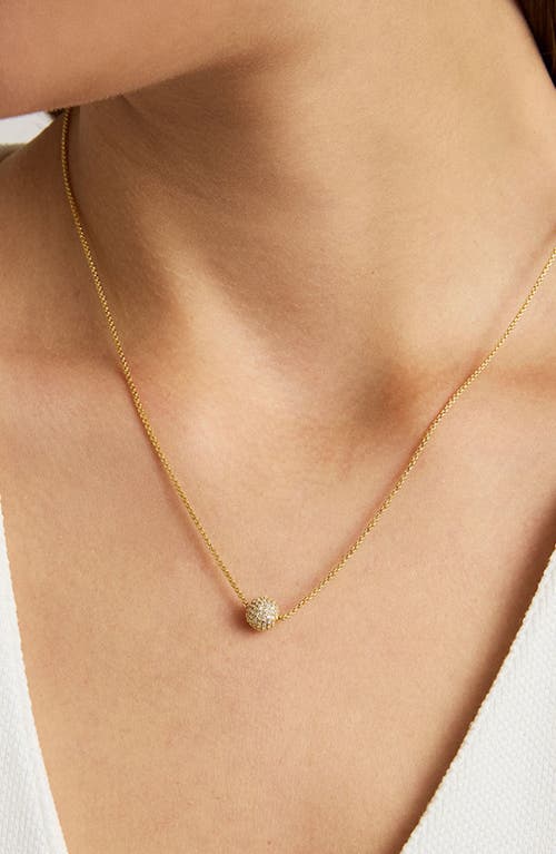 Dean Davidson Giselle Pavé Pendant Necklace In Gold