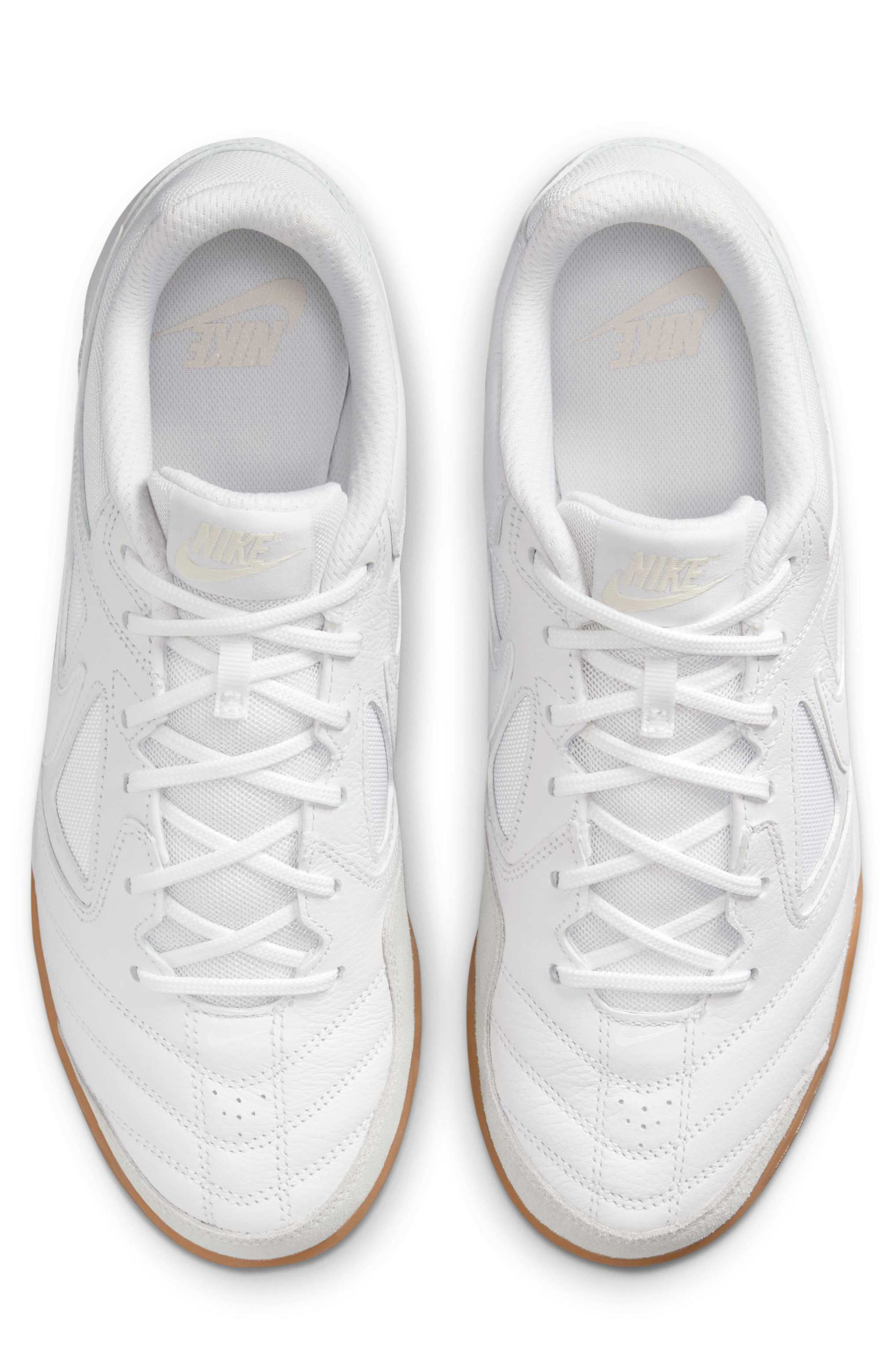 Nike Gato Soccer Sneaker, Alternate, color, 100 White/White