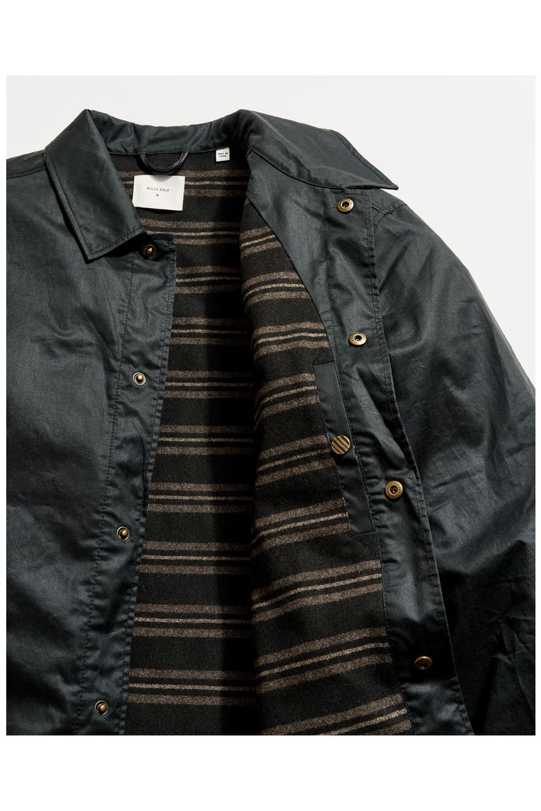 Harrison Water Repellent Waxed Cotton Jacket, Alternate, color, DARK ROSIN