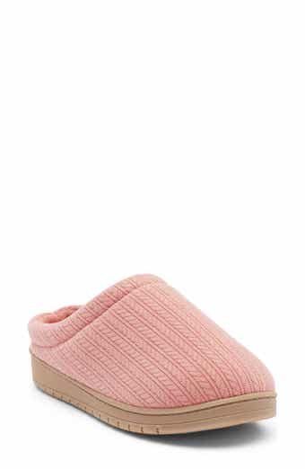 Jersey Cable Clog Slipper