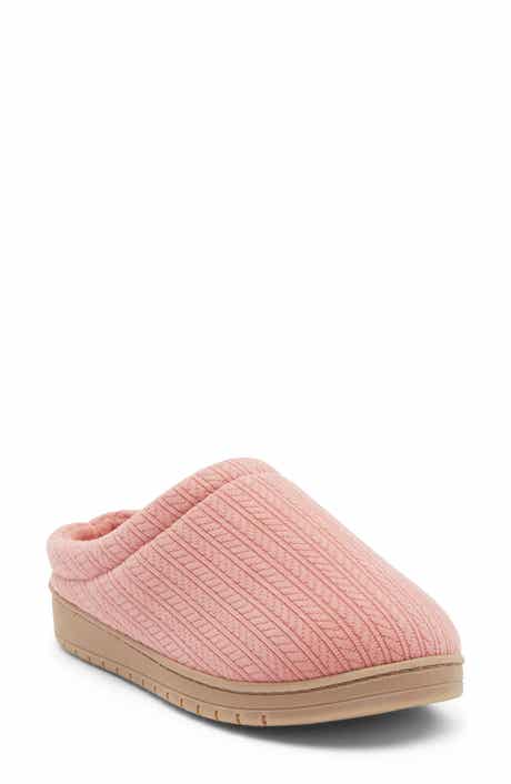 Jersey Cable Clog Slipper