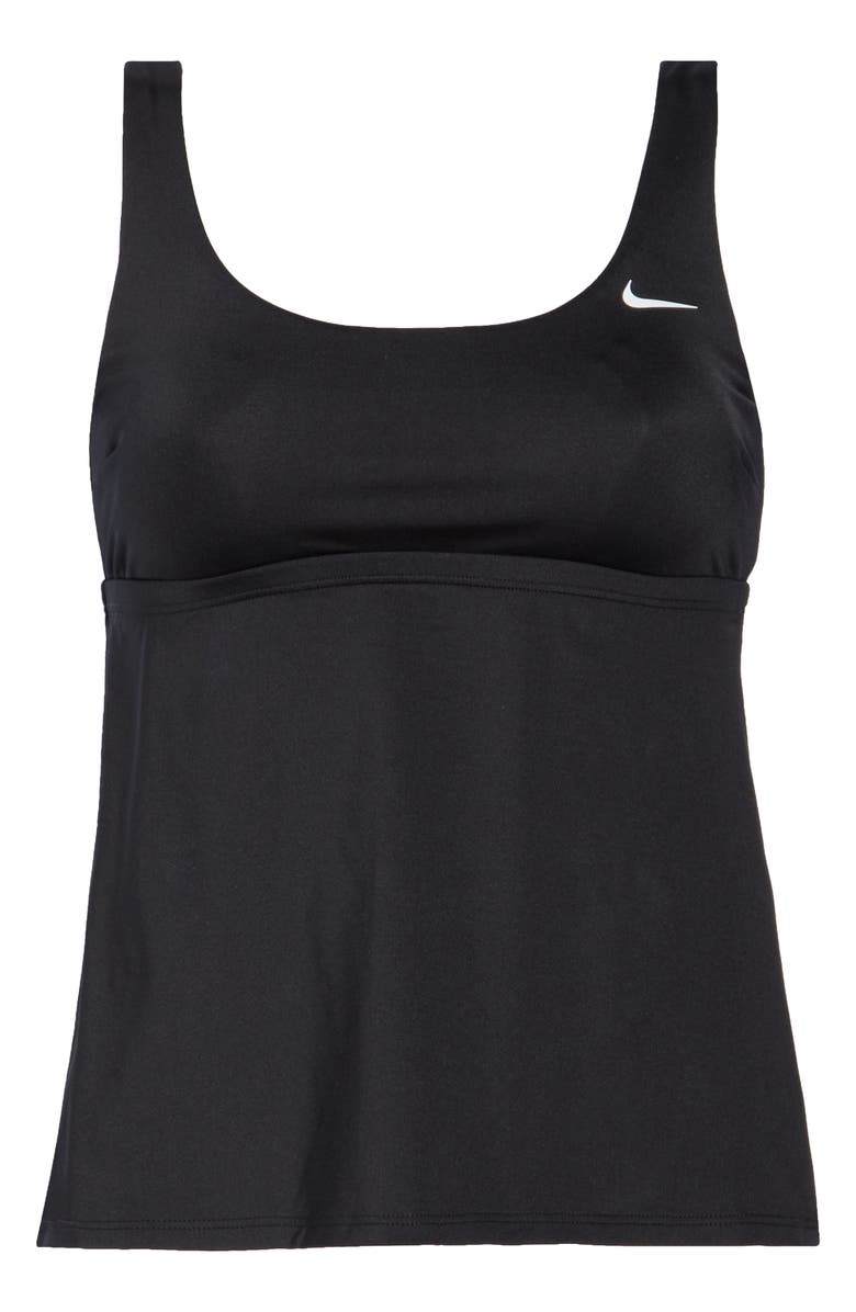 Nike Scoop Neck Athletic Tank Top, Alternate, color, Black