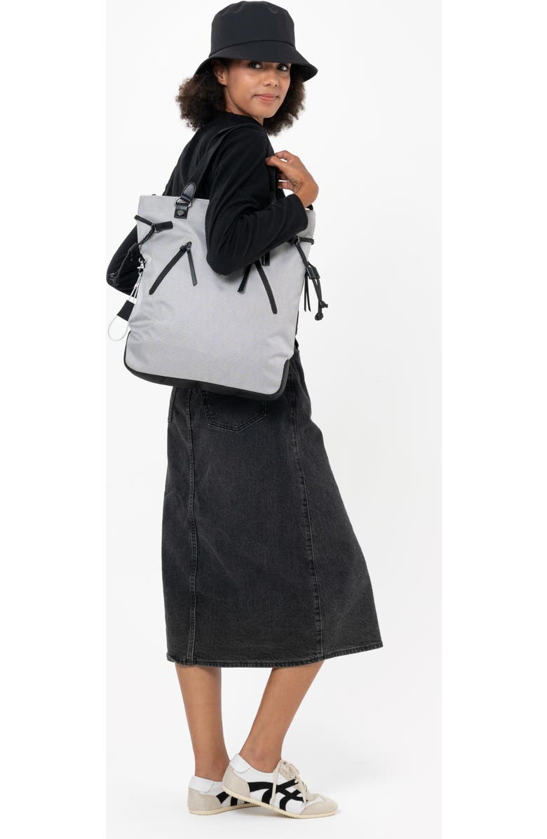 Sherpani Tempest Anti Theft 14L Convertible Backpack Tote, Alternate, color, Sterling