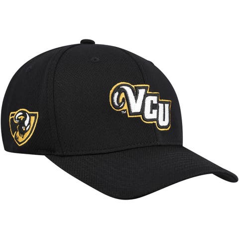 Men's Top of the World Black VCU Rams Reflex Hybrid Tech Flex Hat