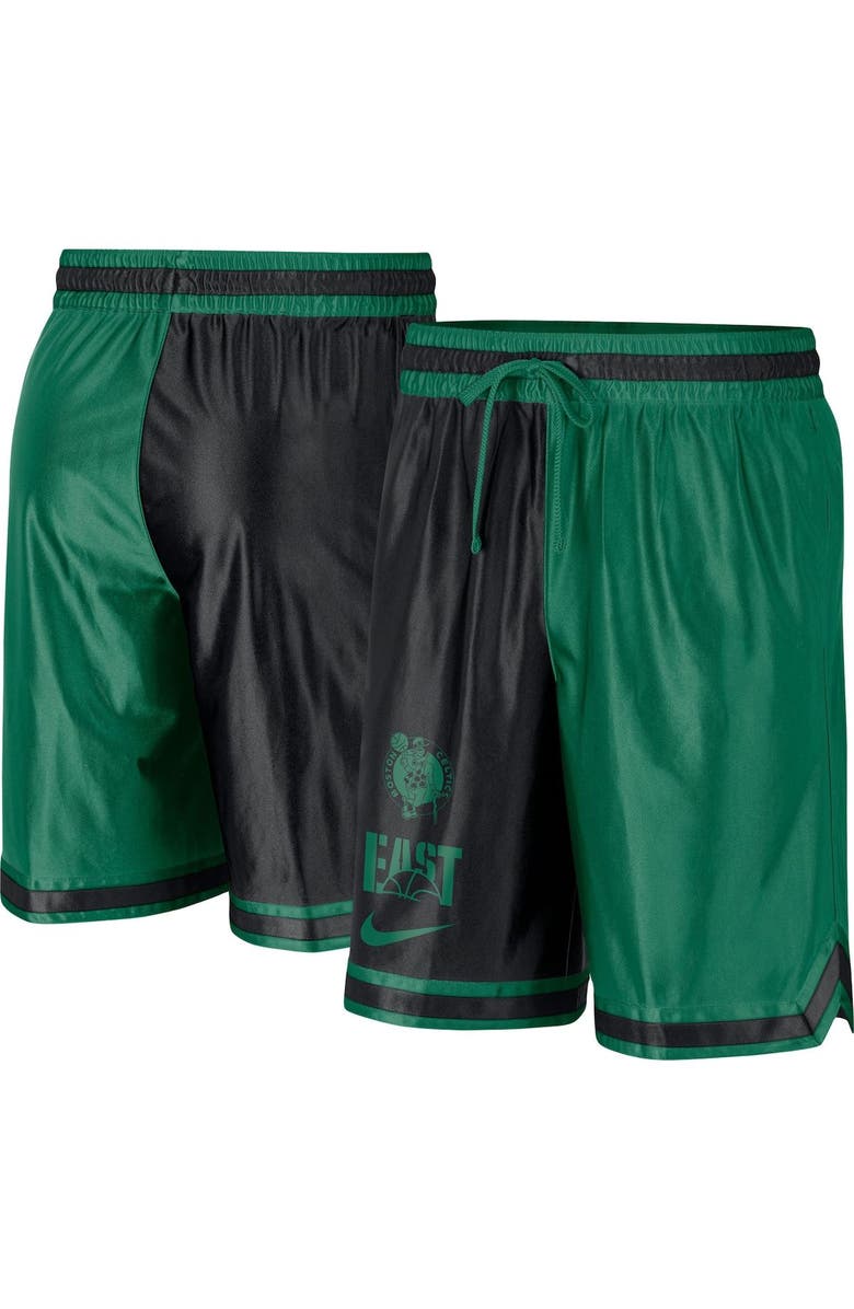 Nike Men's Nike Kelly Green/Black Boston Celtics Courtside Versus Force Split DNA Performance Shorts, Main, color, Kelly Green