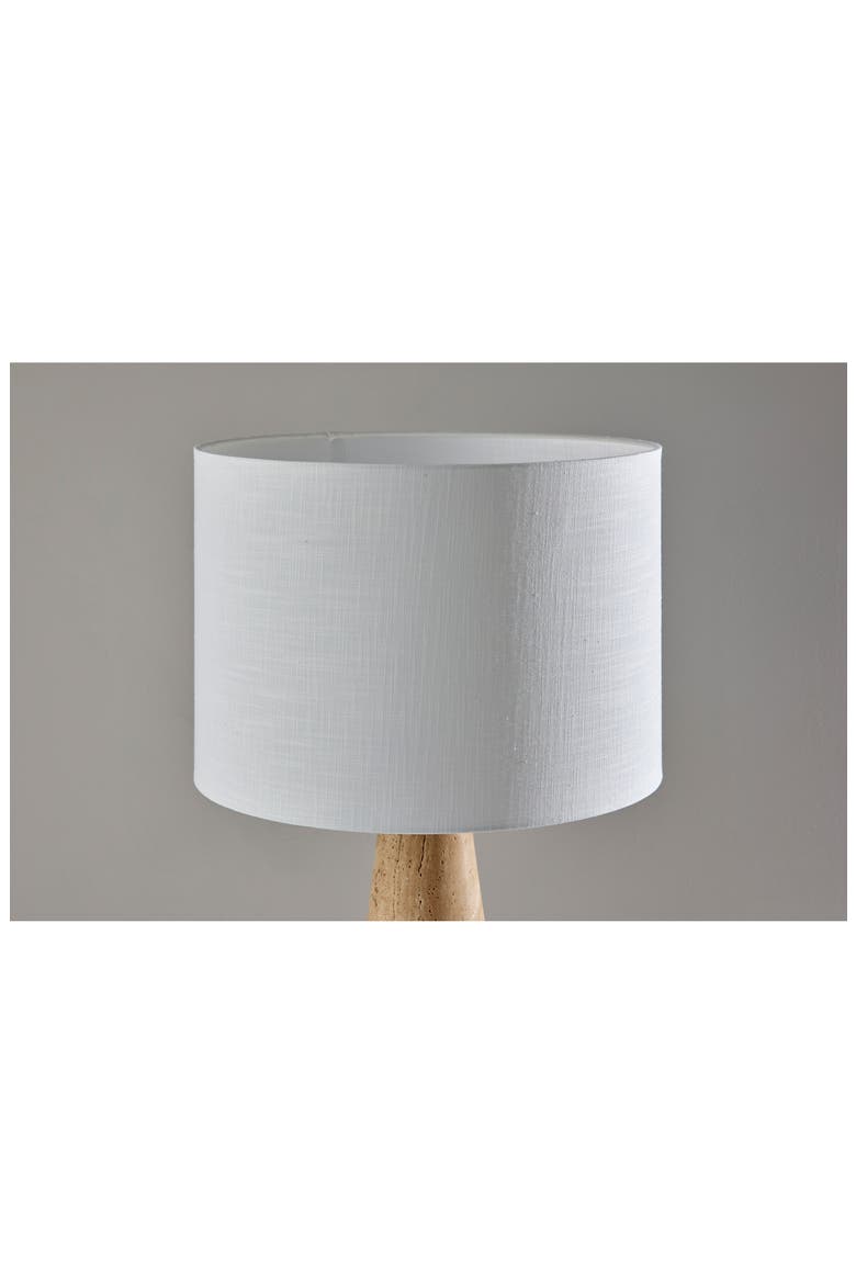 Travis Tall Table Lamp, Alternate, color, TRAVERTINE STONE