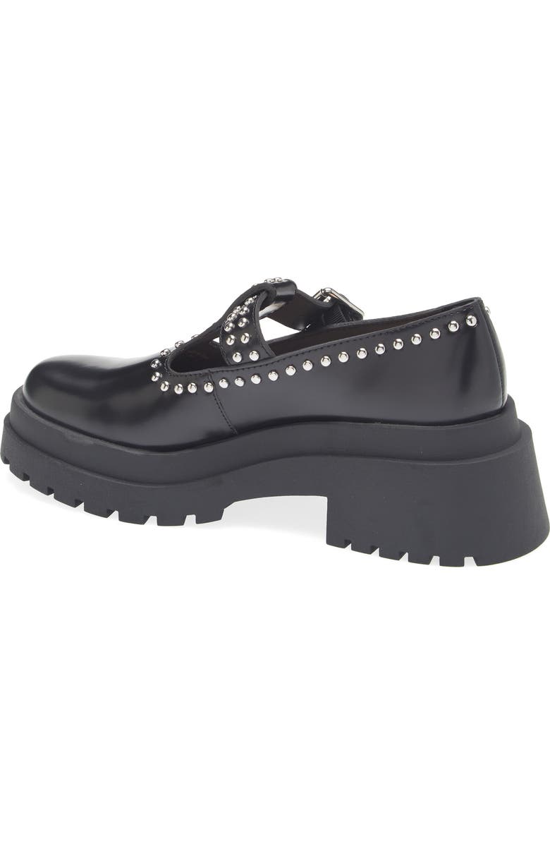 Loeffler Randall Verona Platform Mary Jane, Alternate, color, Black/ Silver