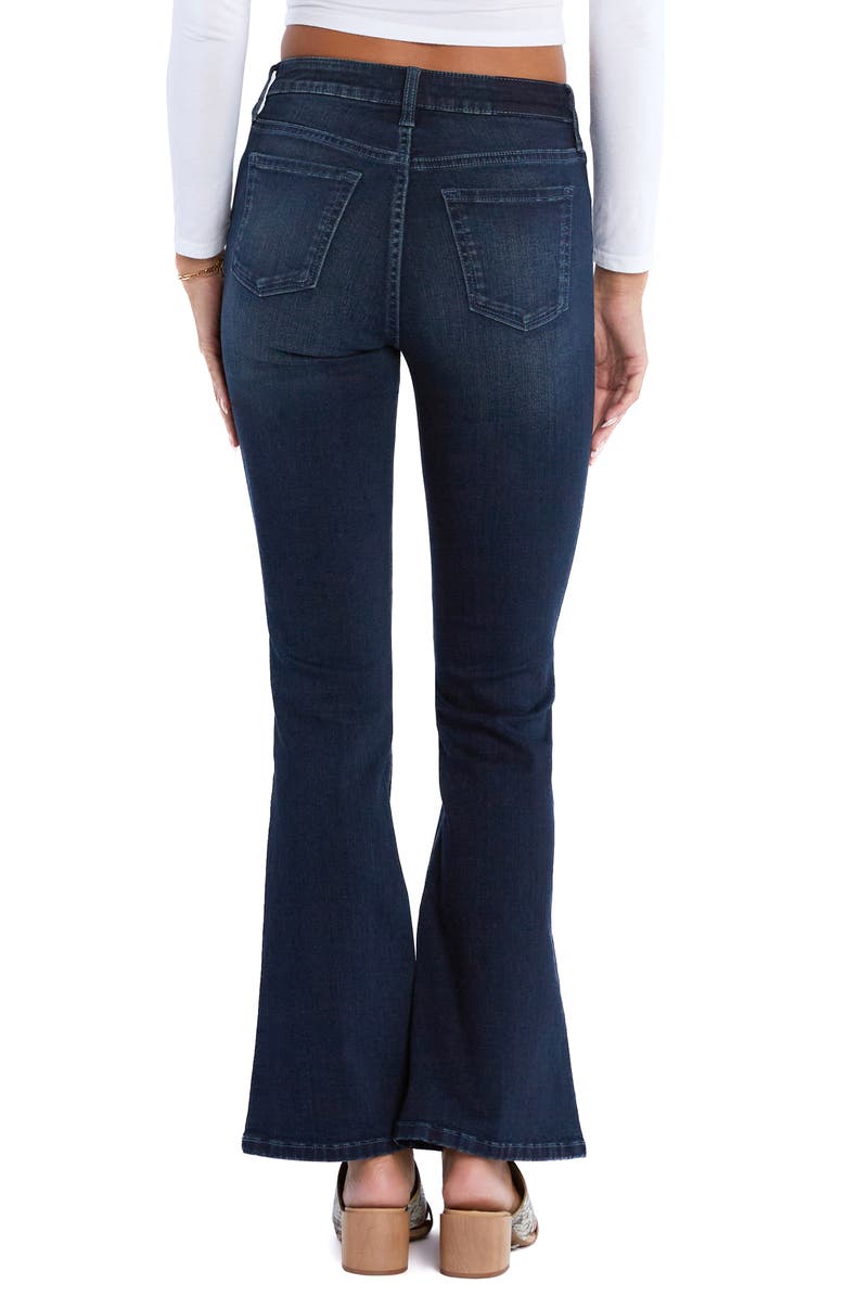HINT OF BLU Mid Rise Flare Jeans, Alternate, color, Cosmopolitan Blue