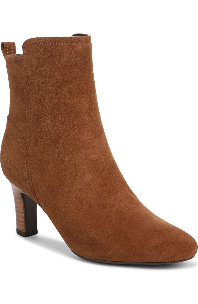 Naturalizer Yoyo Bootie, Main, color, Dark Chestnut Brown