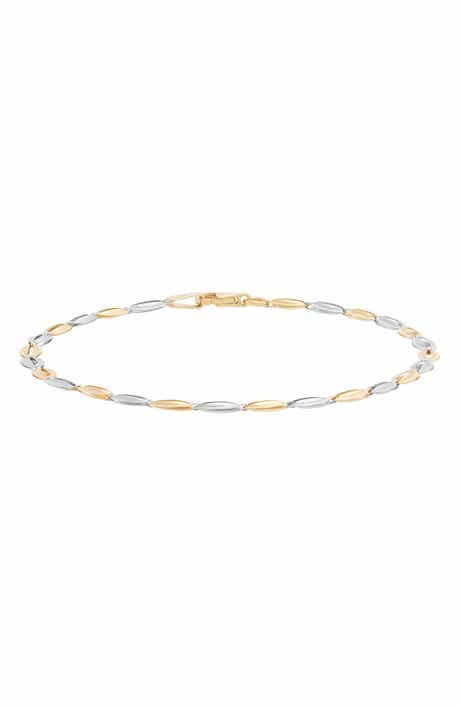 Frankie & Zoe Open Oval Link Bracelet