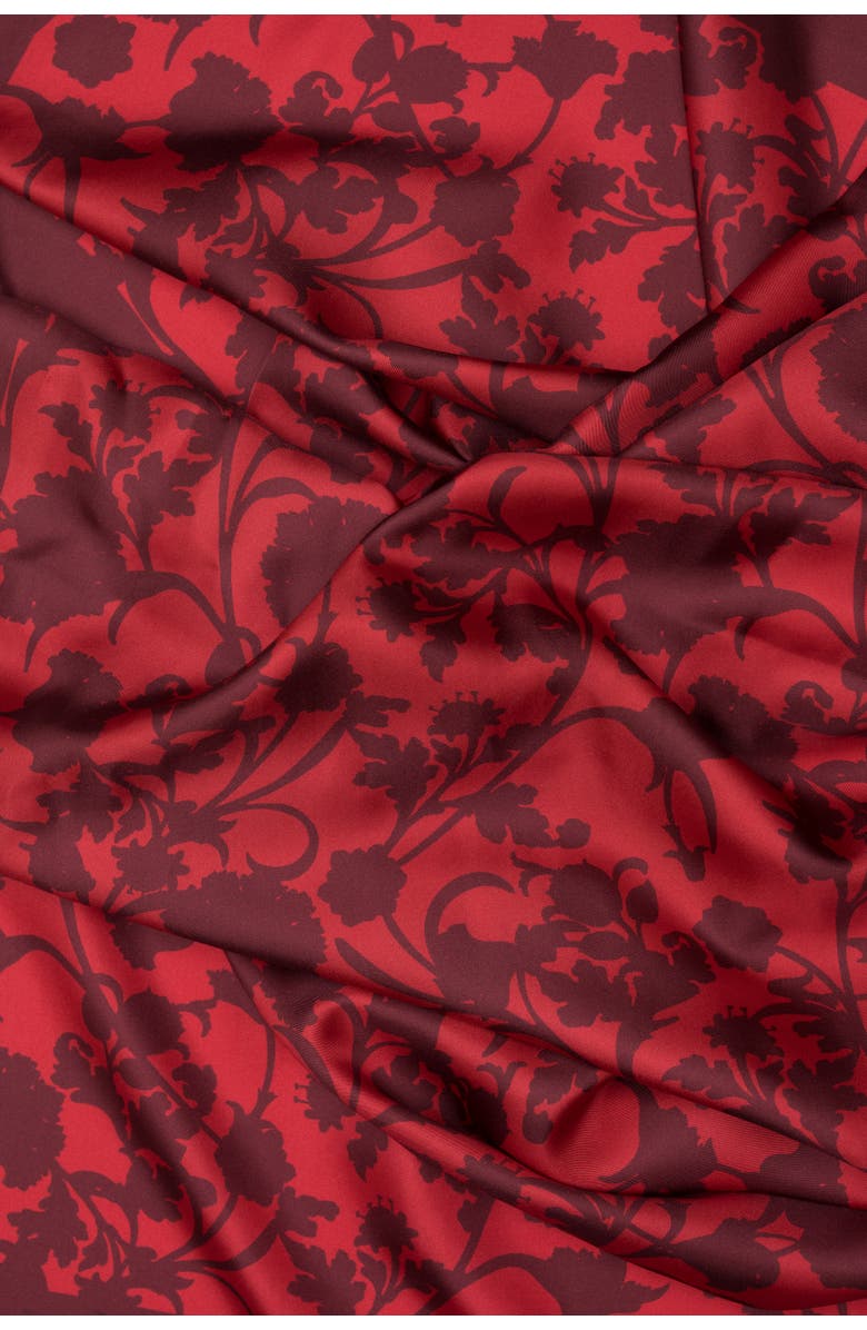 Elizabetta Regina - Silk Scarf Shawl for Women, Alternate, color, Ruby Red